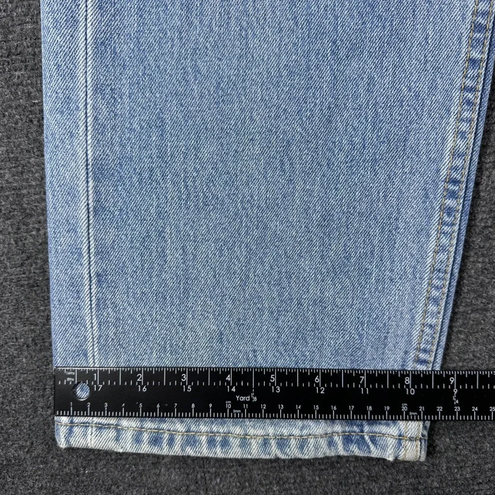 Levi's 505 Jeans Mens 36x29 W36 L29 Light Wash Regular Fit Straight Leg Denim
